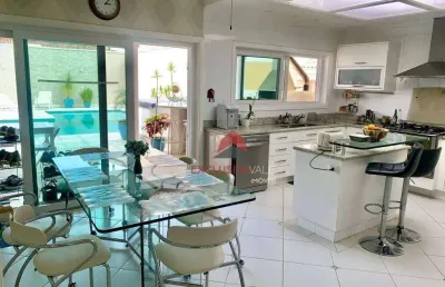 Casa com 5 dormitórios à venda, 568 m² por r$ 4.500.000,00 - jardim aquarius - são josé dos campos/sp
