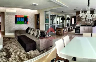 Apartamento à venda, 160 m² por r$ 2.350.000,00 - parque residencial aquarius - são josé dos campos/sp