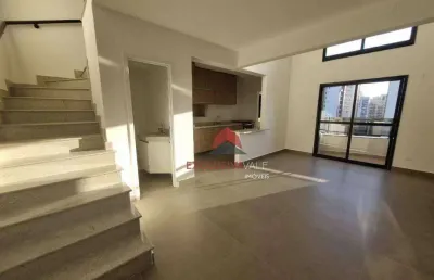 Apartamento com 1 dormitório para alugar, 78 m² por r$ 5.437,00/mês - parque residencial aquarius - são josé dos campos/sp