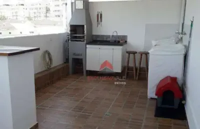 Cobertura com 2 dormitórios à venda, 111 m² por r$ 420.000,00 - jardim américa - são josé dos campos/sp