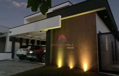 Casa com 3 dormitórios à venda, 145 m² por r$ 980.000,00 - condominio cataguá way - taubaté/sp
