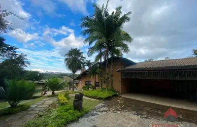 Casa com 4 dormitórios para alugar, 464 m² por r$ 15.000,00/mês - quinta das flores - são josé dos campos/sp