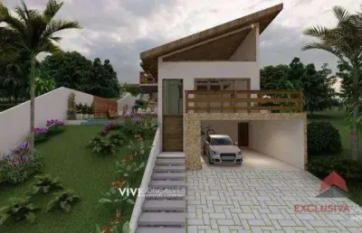 Casa com 3 dormitórios sendo 1 suíte à venda, 229 m² por r$ 1.400.000 - condomínio verana - recanto dos eucaliptos - são josé dos campos/sp