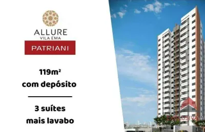 Apartamento com 3 quartos à venda na Rua Padre Rodolfo, Vila Ema, São José dos Campos