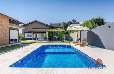 Casa com 4 dormitórios à venda, 433 m² por r$ 3.950.000,00 - chácaras cataguá - taubaté/sp