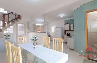 Lindo sobrado com 03 dormitórios à venda, 250 m² por r$ 640.000 - jardim satélite - são josé dos campos/sp