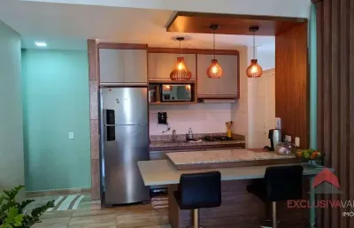 Apartamento à venda, 83 m² por r$ 650.000,00 - pagador de andrade - jacareí/sp