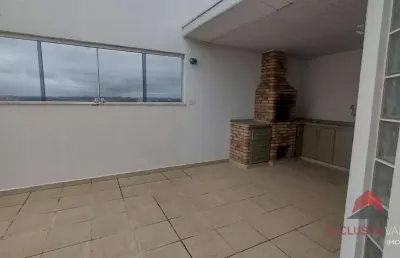 Cobertura com 3 dormitórios à venda, 144 m² por r$ 795.000,00 - jardim satélite - são josé dos campos/sp