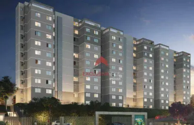 Apartamento, 40 m² - venda por r$ 235.000,00 ou aluguel por r$ 1.600,00/mês - jardim coleginho - jacareí/sp