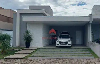 Casa condomínio bela vista, com 3 dormitórios, 120 m² - venda por r$ 990.000 ou aluguel por r$ 5.500/mês - guamirim - caçapava/sp
