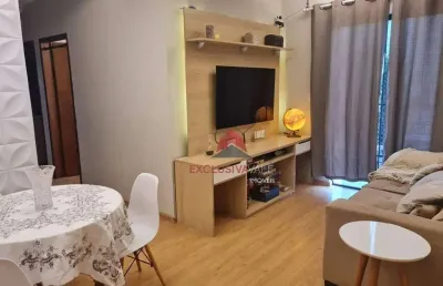 Apartamento com 3 dormitórios à venda, 72 m² por r$ 239.000,00 - parque são luís - taubaté/sp