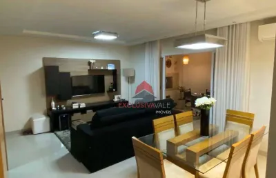 Lindo apto pronto para morar,lazer com piscina,academia,,piscina e churrasqueira à venda, 110 m² por r$ 1.200.000 - vila ema - são josé dos campos/sp