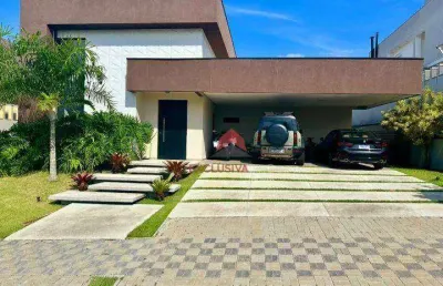 Casa com 4 dormitórios à venda, 322 m² por r$ 4.500.000,00 - condomínio reserva do paratehy - são josé dos campos/sp