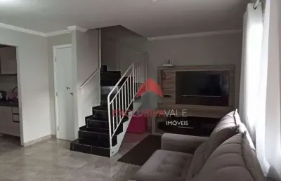 Casa com 3 dormitórios à venda, 75 m² por r$ 350.000 - cond girassol 2 - vila são geraldo - são josé dos campos/sp