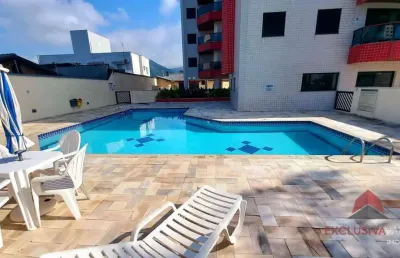 Apartamento com 3 dormitórios à venda, 90 m² por r$ 820.000,00 - martim de sá - caraguatatuba/sp