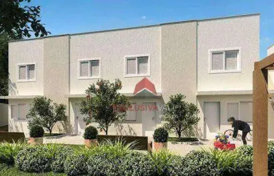 Casa com 2 dormitórios em condomínio fechado à venda, 68 m² por r$ 266.000 - santa luzia - caçapava/sp