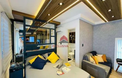Apartamento à venda, 35 m² por r$ 535.000,00 - jardim aquarius - são josé dos campos/sp