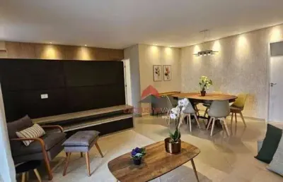 Apartamento para alugar, 106 m² por r$ 6.401,35/mês - jardim aquarius - são josé dos campos/sp