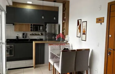 Lindíssimo apartamento com 02 dormitórios (1st.) à venda, 63 m² por r$ 650.000 - jardim satélite - são josé dos campos/sp