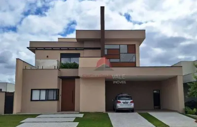 Casa com 4 dormitórios, 3 suítes, 318 m² - vivant urbanova - são josé dos campos/sp