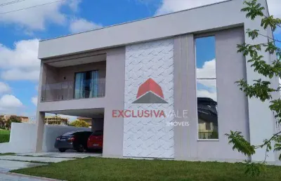 Casa com 4 dormitórios à venda, 326 m² por r$ 1.495.000,00 - condomínio residencial ecopark bourbon  - caçapava/sp