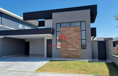 Casa com 3 dormitórios à venda, 300 m²  de terreno por r$ 1.250.000 - condomínio terras do vale - caçapava/sp