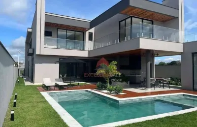 Casa alto padrão à venda no condomínio jardim das nações no urbanova