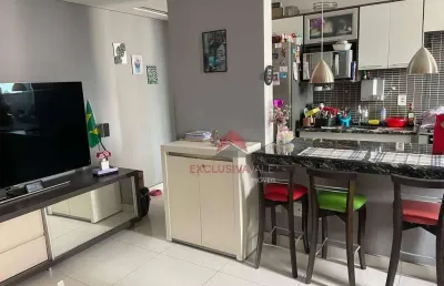Apartamento à venda, 48 m² por r$ 335.000,00 - parque industrial - são josé dos campos/sp