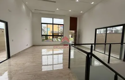Lindo sobrado novo com 03 dormitórios (1st.) à venda, 256 m² por r$ 1.150.000 - residencial golden park - jacareí/sp