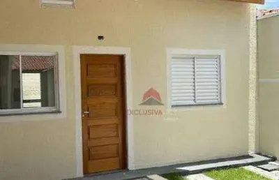 Casa nova, com 02 dormitórios à venda, 63 m² por r$ 312.000 - jardim nova esperança - jacareí/sp