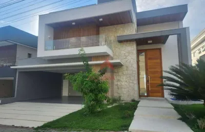 Belo sobrado com 04 dormitórios(4st) 489 m² venda por r$ 3.150.000 | aluguel por r$ 17.370/mês - condomínio residencial jaguary - são josé dos campos
