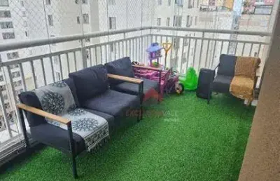 Apartamento à venda, 88 m² por r$ 820.000,00 - parque industrial - são josé dos campos/sp