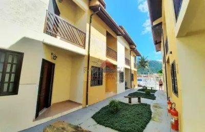 Casa com 2 dormitórios à venda, 78 m² por r$ 360.000 - maranduba - ubatuba/sp
