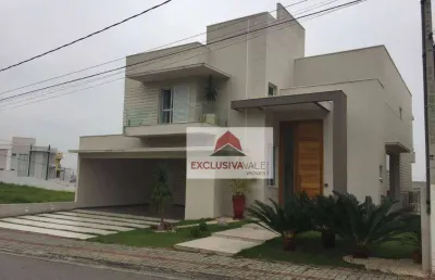 Casa com 4 dormitórios, 450 m² - venda por r$ 3.150.000,00 ou aluguel por r$ 17.200,00/mês - condomínio residencial jaguary - são josé dos campos/sp