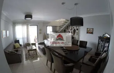 Cobertura com 3 dormitórios à venda, 211 m² por r$ 1.980.000,00 - jardim aquarius - são josé dos campos/sp