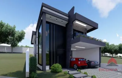 Casa com 3 dormitórios à venda, 220 m² por r$ 1.400.000,00 - malibu - caçapava/sp