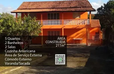 Chácara com 5 dormitórios à venda, 1000 m² por r$ 440.000,00 - vila medeiros - caçapava/sp