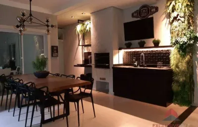 Casa com 4 dormitórios à venda, 210 m² por r$ 1.400.000,00 - loteamento villa branca - jacareí/sp