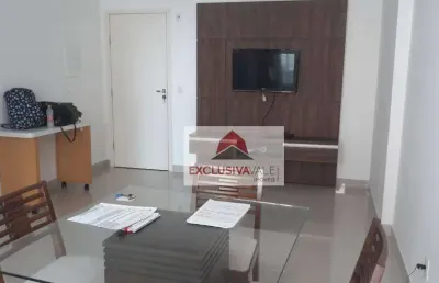 Apartamento para alugar, 56 m² por r$ 3.990,00/mês - jardim das colinas - são josé dos campos/sp