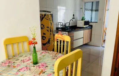 Casa de condomínio com 2 dorms, ocian, praia grande - r$ 310 mil, cod: 1573