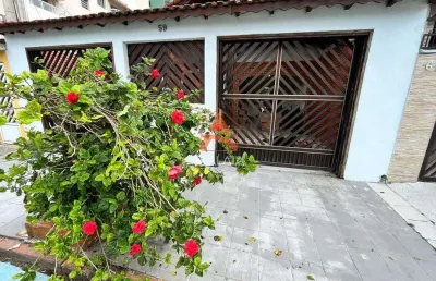 Casa com 3 dorms, caiçara, praia grande - r$ 615 mil, cod: 1717