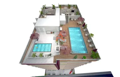 Apartamento com 2 dorms, boqueirão, praia grande - r$ 667 mil, cod: 2336