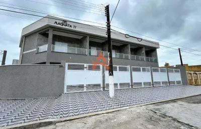 Sobrado de condomínio com 2 dorms, caiçara, praia grande - r$ 380 mil, cod: 2007
