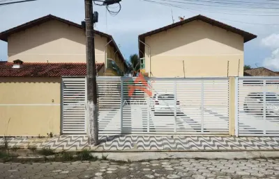 Casa de condomínio com 2 quartos, vila atlântica, mongaguá - r$ 318 mil, cod: 2499