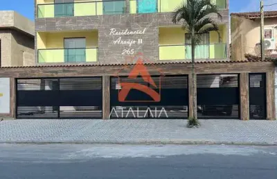Sobrado de condomínio com 2 quartos, caiçara, praia grande - r$ 335 mil, cod: 2513