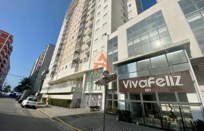 Apartamento com 1 dorm, ocian, praia grande - r$ 370 mil, cod: 602
