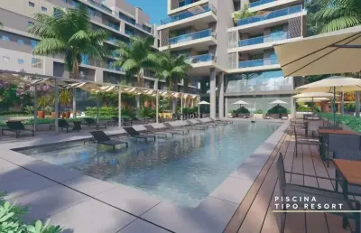 Studio novo à venda em frente ao parque barigui - st0364