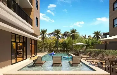 Apartamento garden 2 quartos a venda  com 02 vagas no seminario - gd0520