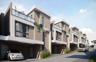 Sobrado à venda, 135 m² por r$ 1.180.000,00 - santa felicidade - curitiba/pr - s