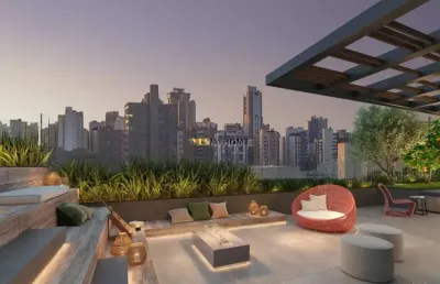 Gd apartamento garden para venda, 1 quarto(s),  batel, curitiba - gd9028